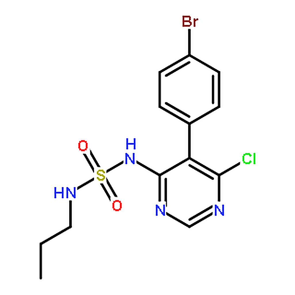 RHAWN Sulfamide, N-[5-(4-bromophenyl)-6-chloro-4-pyrimidinyl]-N'-propyl