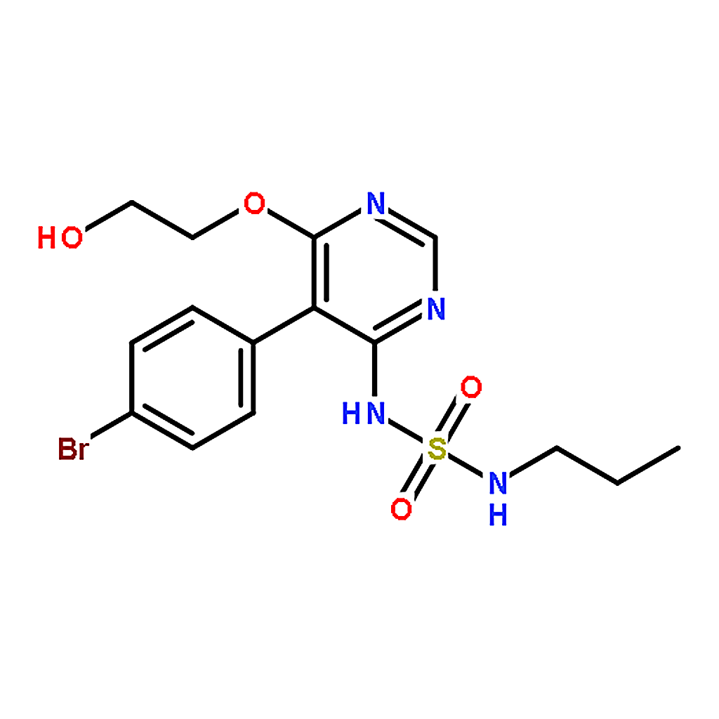 RHAWN N-5-(4-bromophenyl)-6-(2-hydroxyethoxy)-4-pyrimidinyl-N'-propylsulfamide