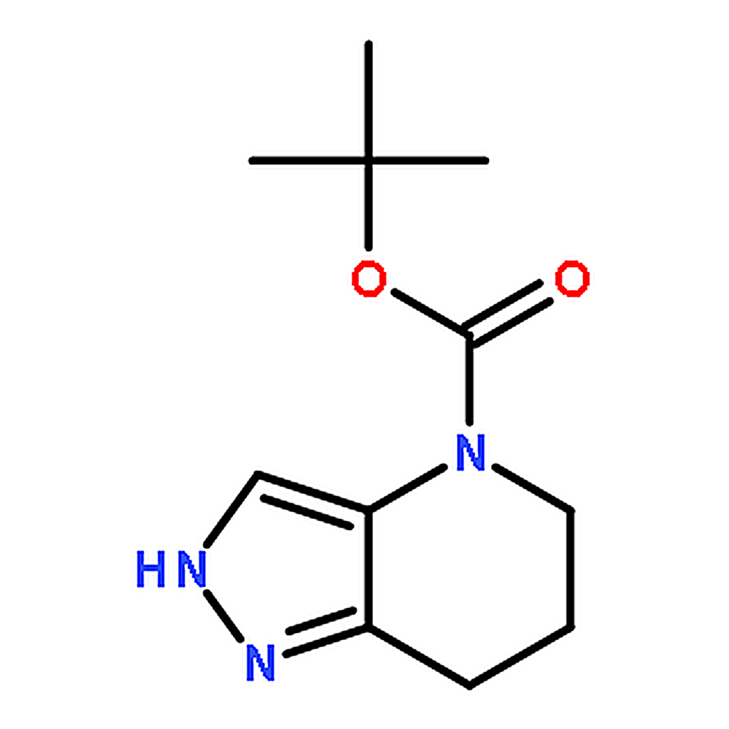 RHAWN tert-Butyl 6， 7-dihydro-2H-pyrazolo[4， 3-b]pyridine-4(5H)-carboxylate