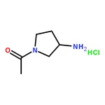 RHAWN 1-(3-Aminopyrrolidin-1-yl)ethanone hydrochloride