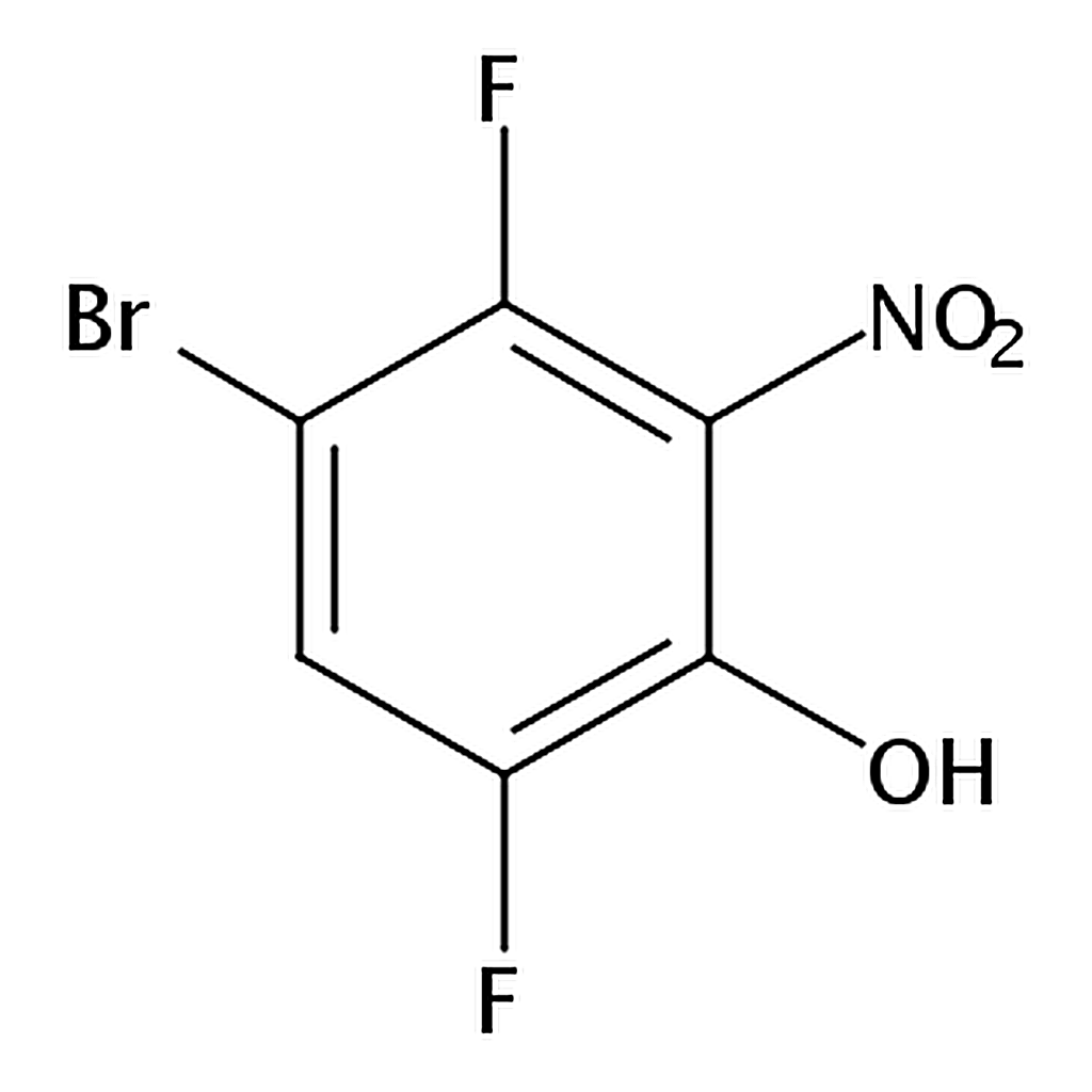 RHAWN 4-Bromo-3,6-difluoro-2-nitrophenol