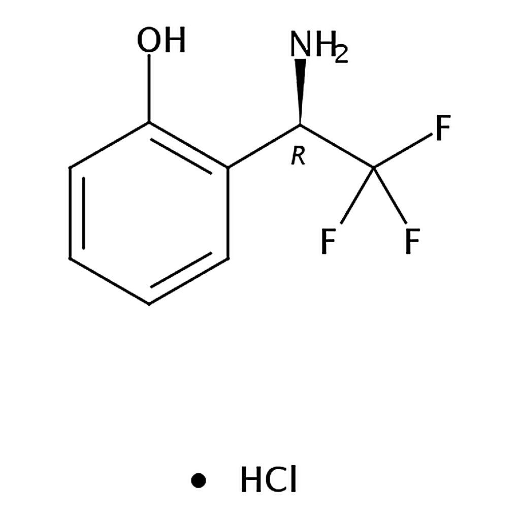 RHAWN (R)-2-(1-Amino-2,2,2-trifluoroethyl)phenol hydrochloride