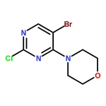 RHAWN 5-Bromo-2-chloro-4-morpholinopyrimidine