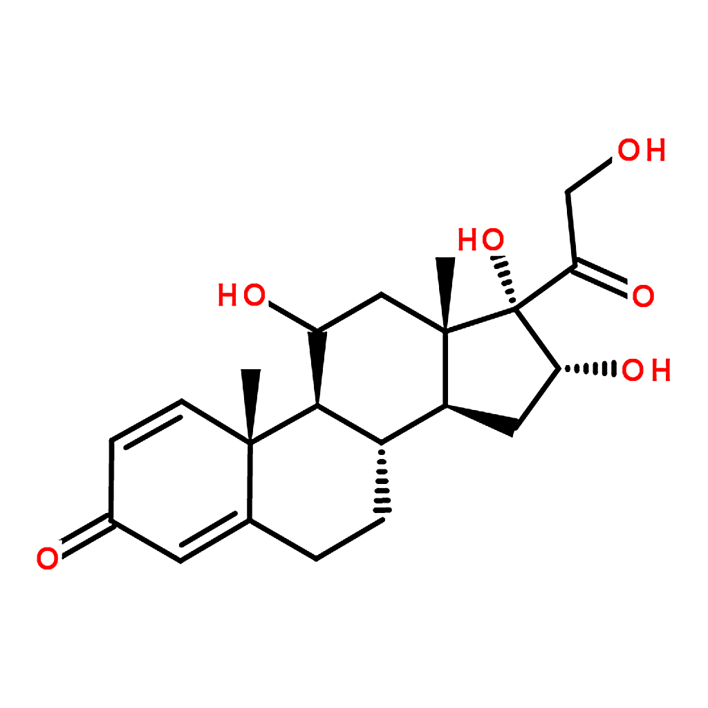 RHAWN (8S,9S,10R,11S,13S,14S,16R,17S)-11,16,17-Trihydroxy-17-(2-hydroxyacetyl)-10,13-dimethyl-6,7,