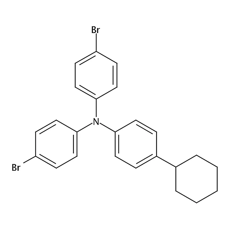 RHAWN 4,4'-Dibromo-4''-cyclohexyltriphenylamine
