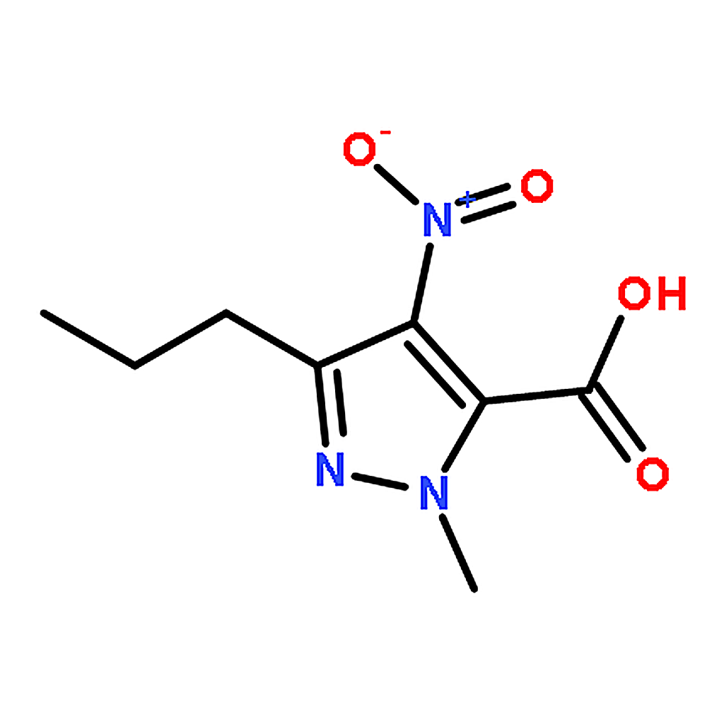 RHAWN 1-Methyl-4-nitro-3-propyl-1H-pyrazole-5-carboxylic acid