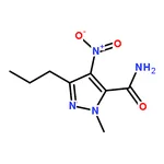 RHAWN 2-methyl-4-nitro-5-propylpyrazole-3-carboxamide