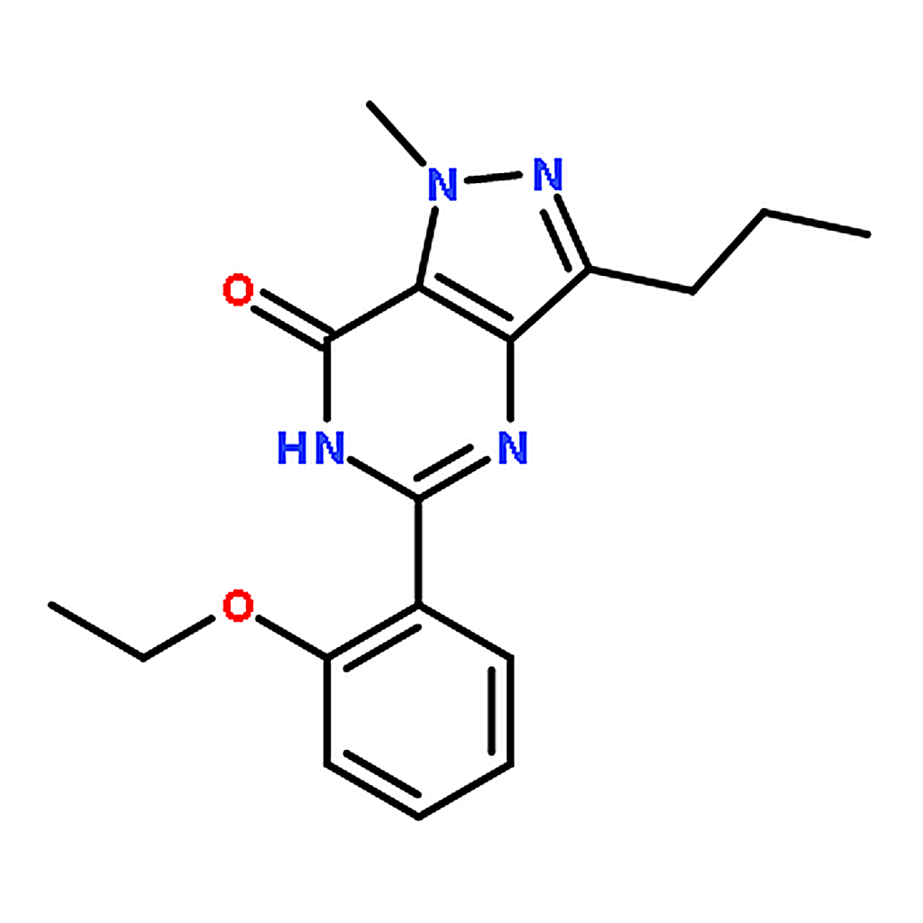 RHAWN 5-(2-Ethoxyphenyl)-1-methyl-3-n-propyl-1,6-dihydro-7H-pyrazolo[4,3-d]-7-pyrimidinone