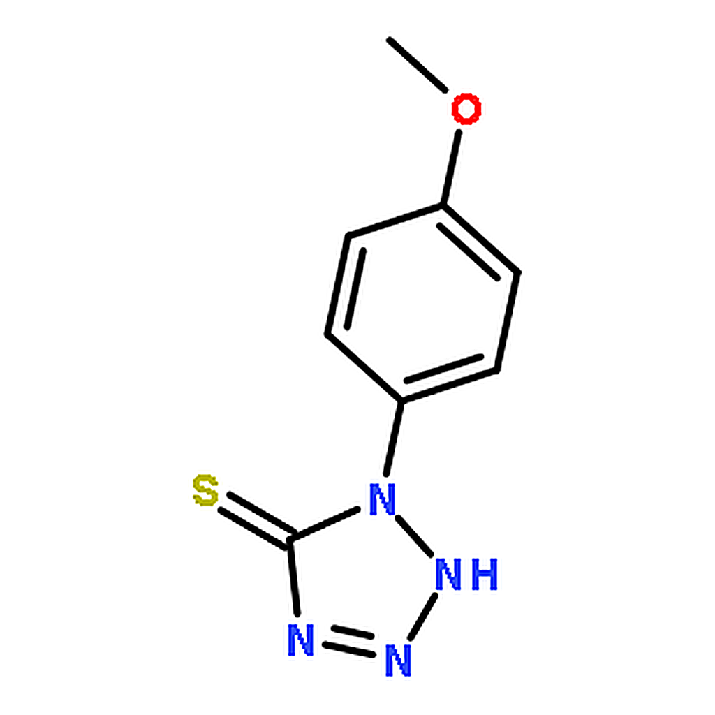 RHAWN 5-Mercapto-1-(4-methoxyphenyl)-1<i>H</i>-tetrazole