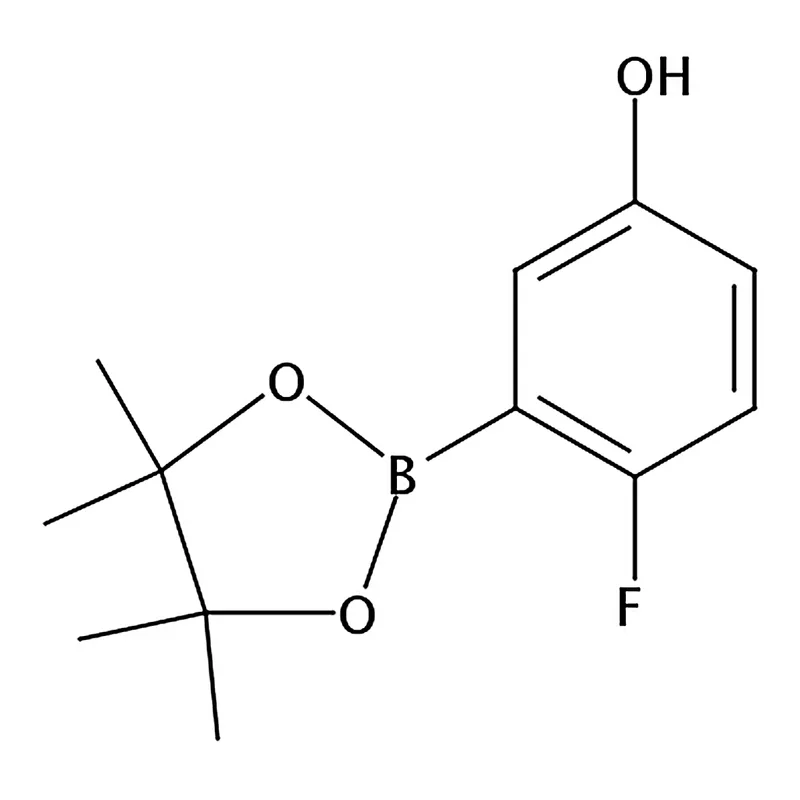 RHAWN 4-Fluoro-3-(4,4,5,5-tetramethyl-1,3,2-dioxaborolan-2-yl)phenol