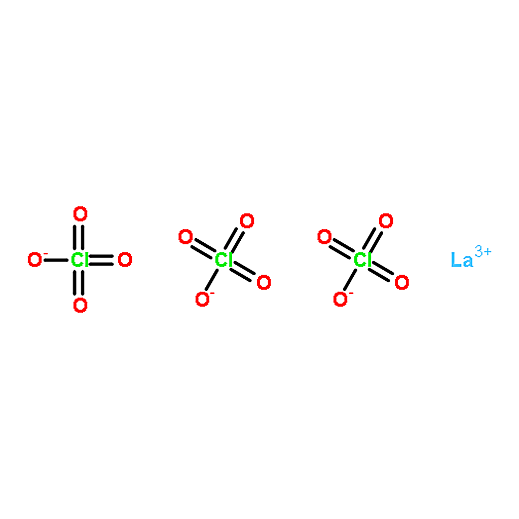 RHAWN Lanthanum(?)perchlorate hexahydrate