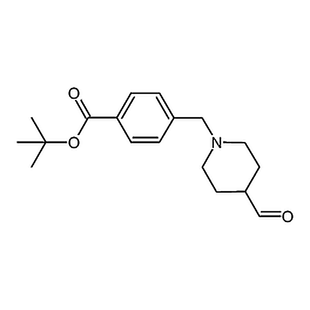RHAWN tert-Butyl 4-((4-formylpiperidin-1-yl)methyl)benzoate