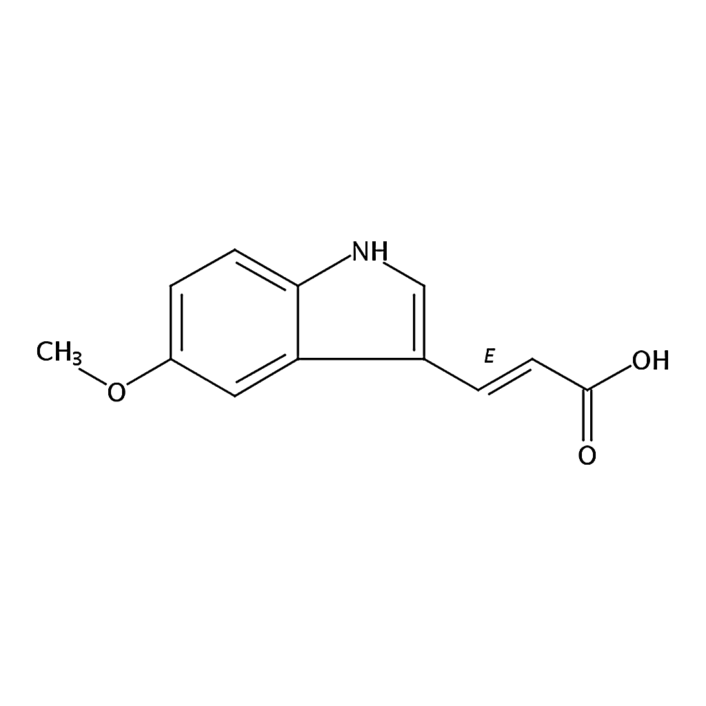 RHAWN (E)-3-(5-Methoxy-1H-indol-3-yl)acrylic acid