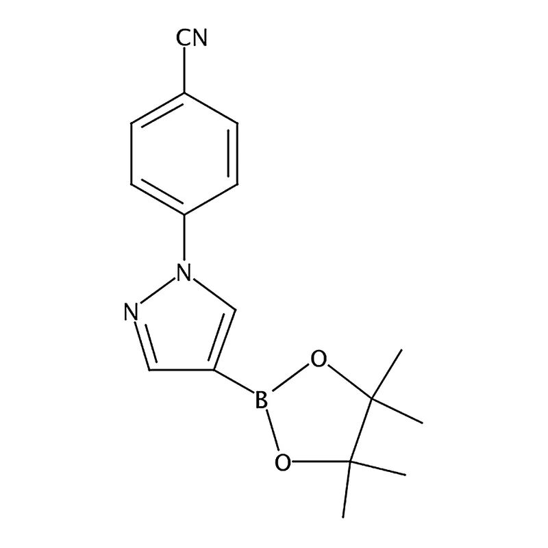 RHAWN 4-(4-(4,4,5,5-Tetramethyl-1,3,2-dioxaborolan-2-yl)-1H-pyrazol-1-yl)benzonitrile
