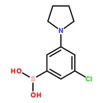 RHAWN (3-Chloro-5-(pyrrolidin-1-yl)phenyl)boronic acid
