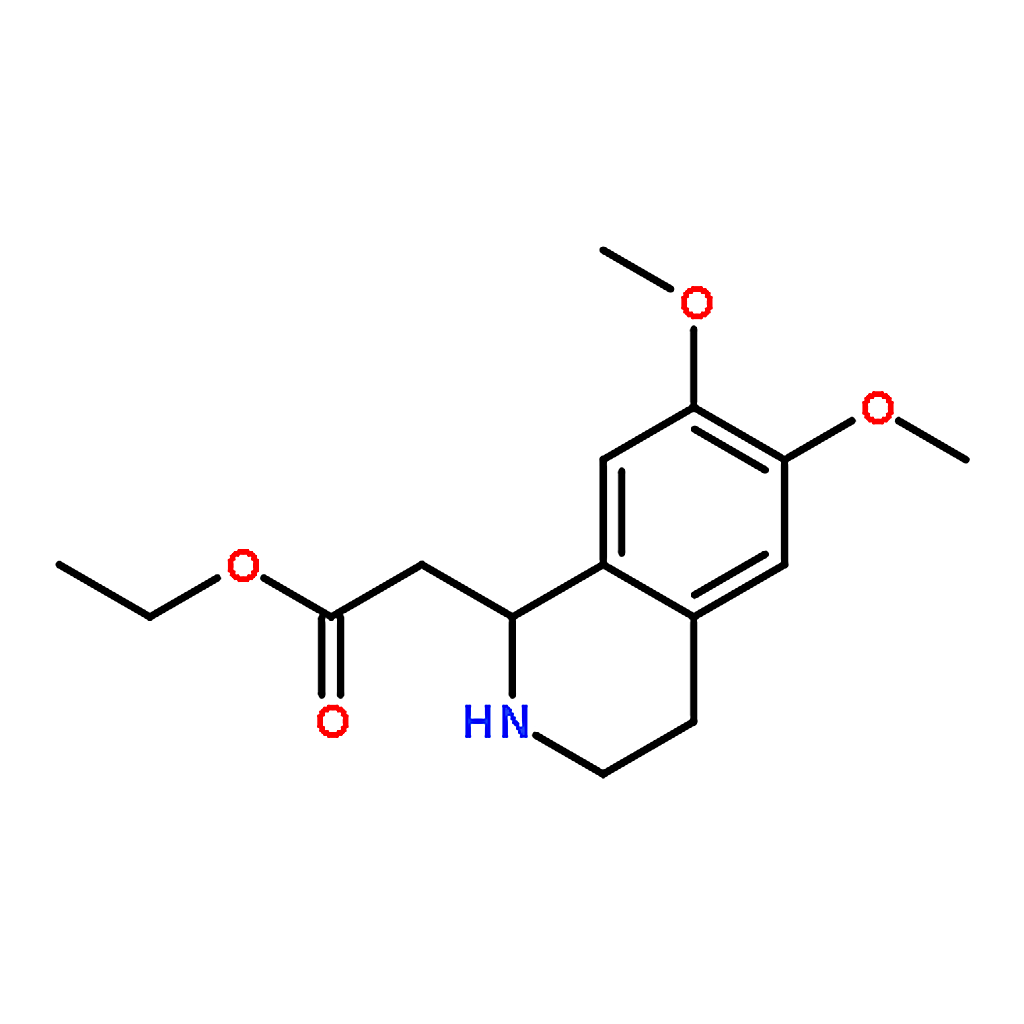 RHAWN Ethyl 2-(6,7-dimethoxy-1,2,3,4-tetrahydroisoquinolin-1-yl)acetate