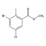 RHAWN Methyl 3-bromo-5-chloro-2-methylbenzoate
