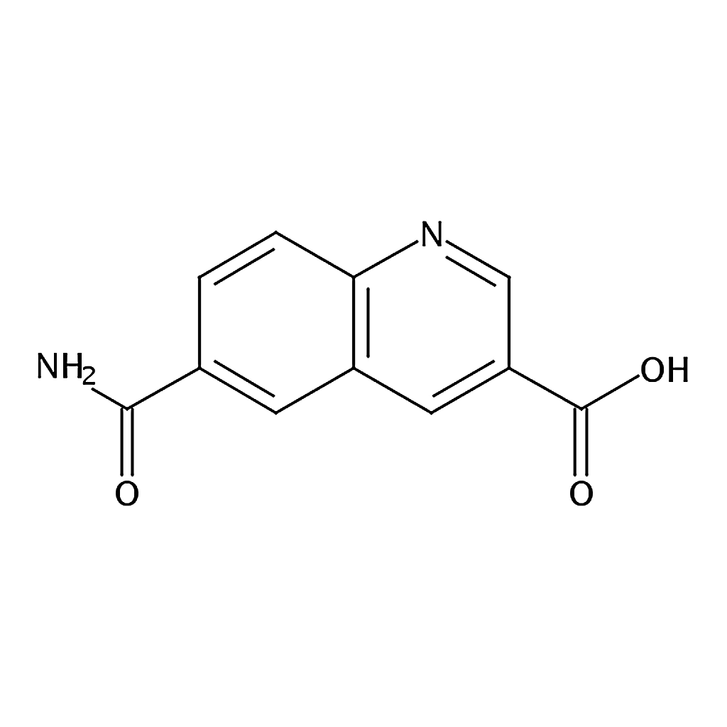 RHAWN 6-Carbamoylquinoline-3-carboxylic acid