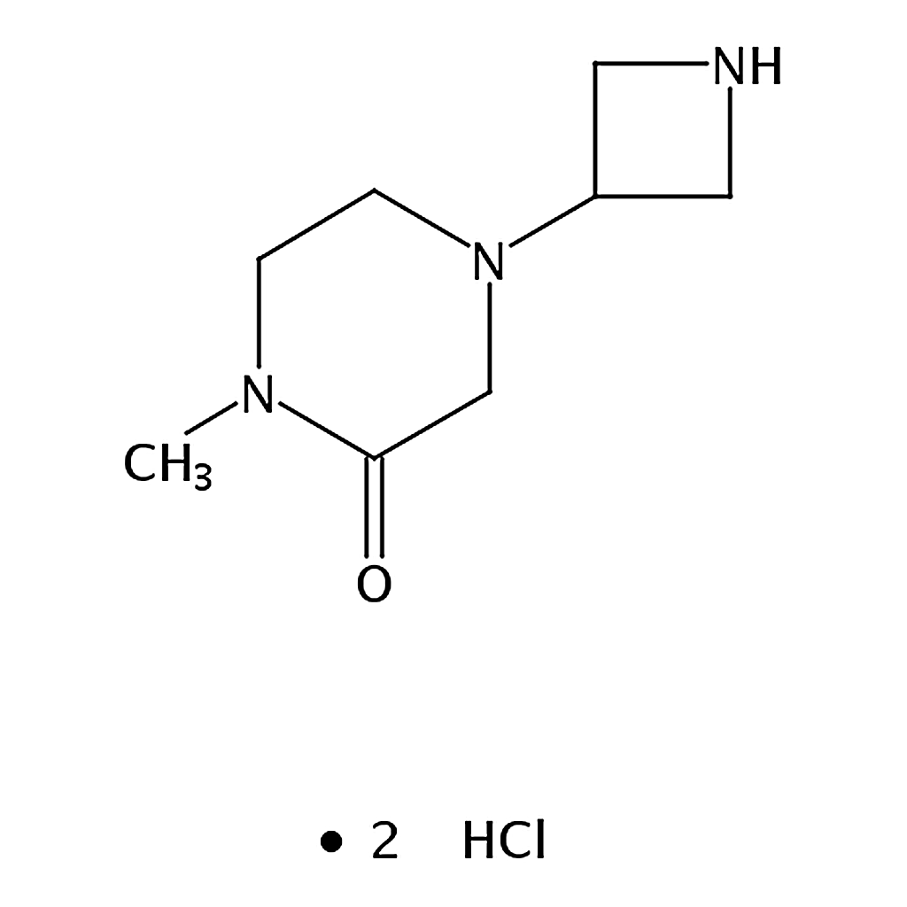 RHAWN 4-(Azetidin-3-yl)-1-methylpiperazin-2-one dihydrochloride