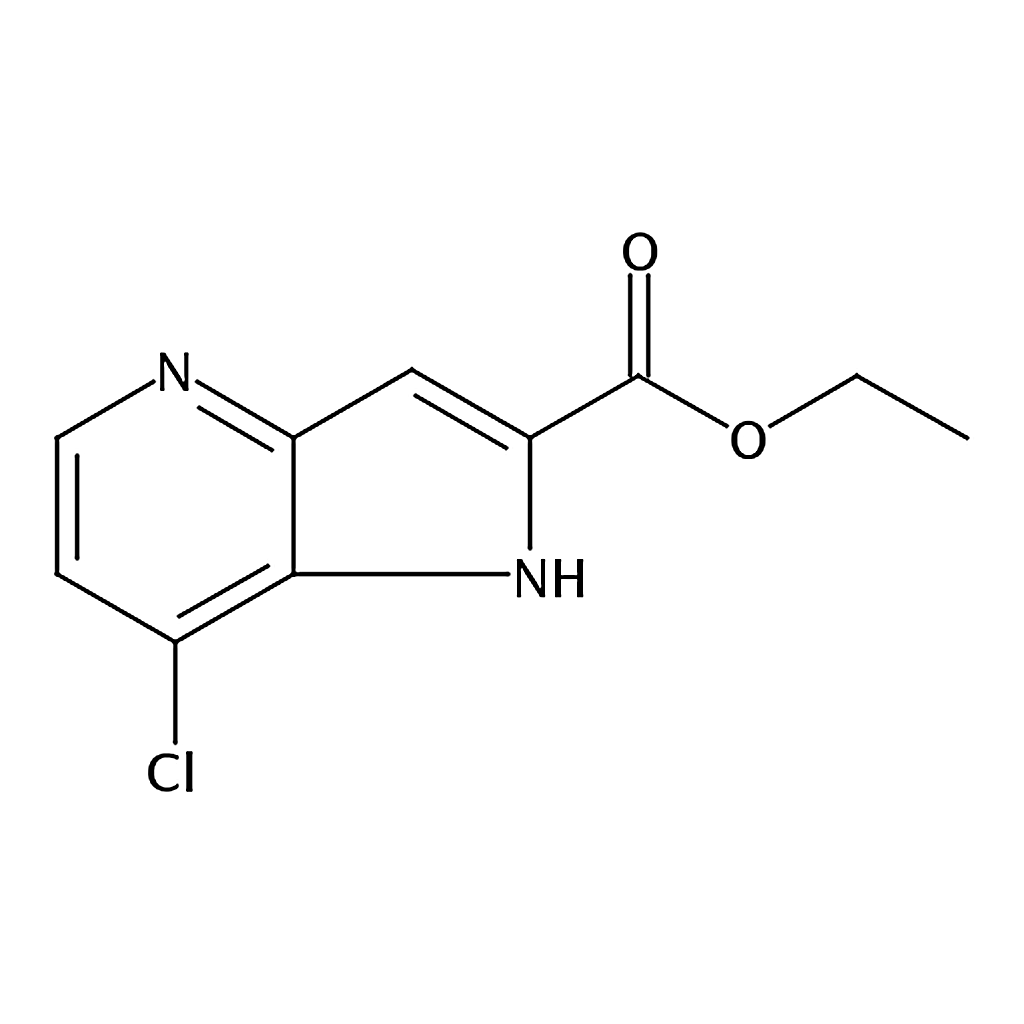 RHAWN Ethyl 7-chloro-1H-pyrrolo[3，2-b]pyridine-2-carboxylate