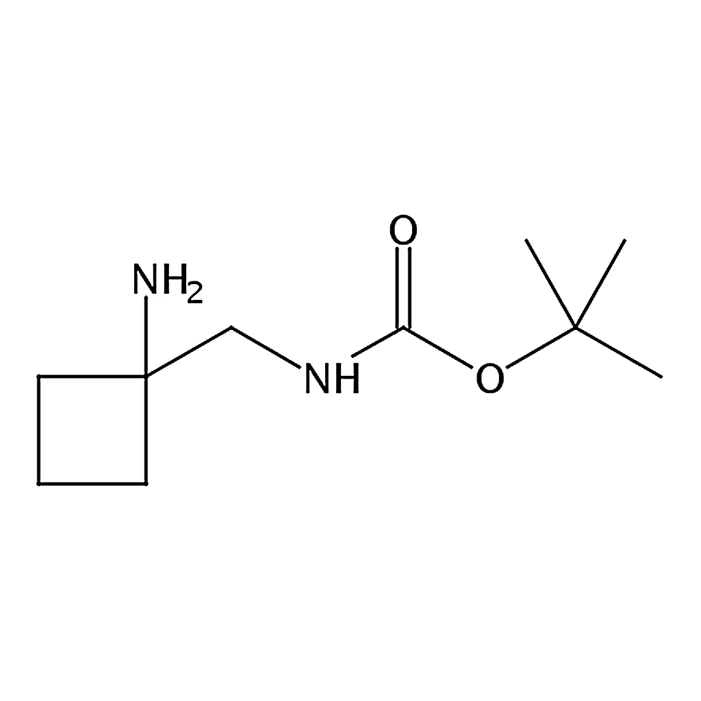 RHAWN tert-Butyl ((1-aminocyclobutyl)methyl)carbamate