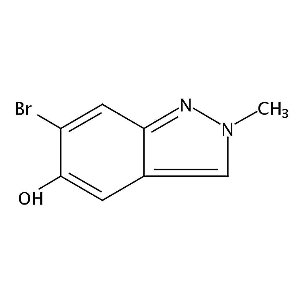 RHAWN 6-Bromo-5-hydroxy-2-methyl-2H-indazole