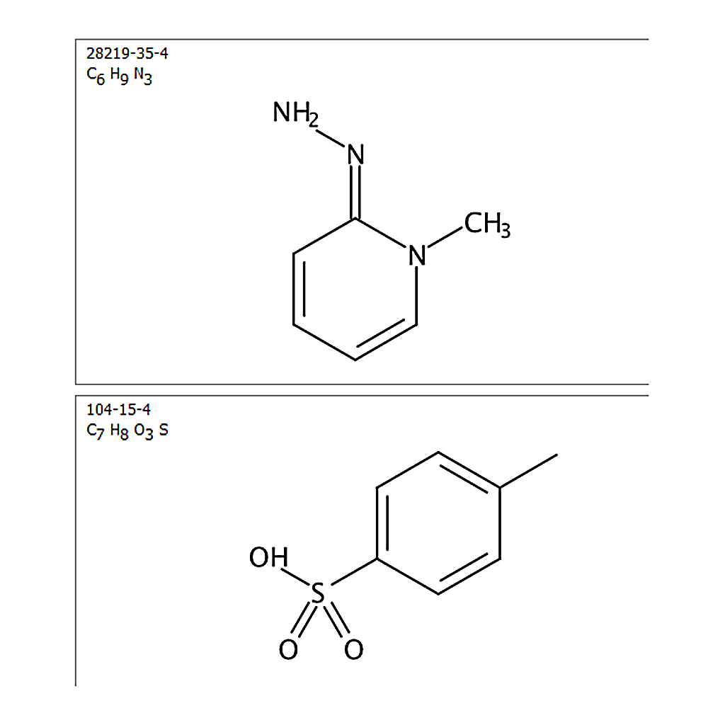 RHAWN 2-hydrazino-1-methylpyridinium tosylate