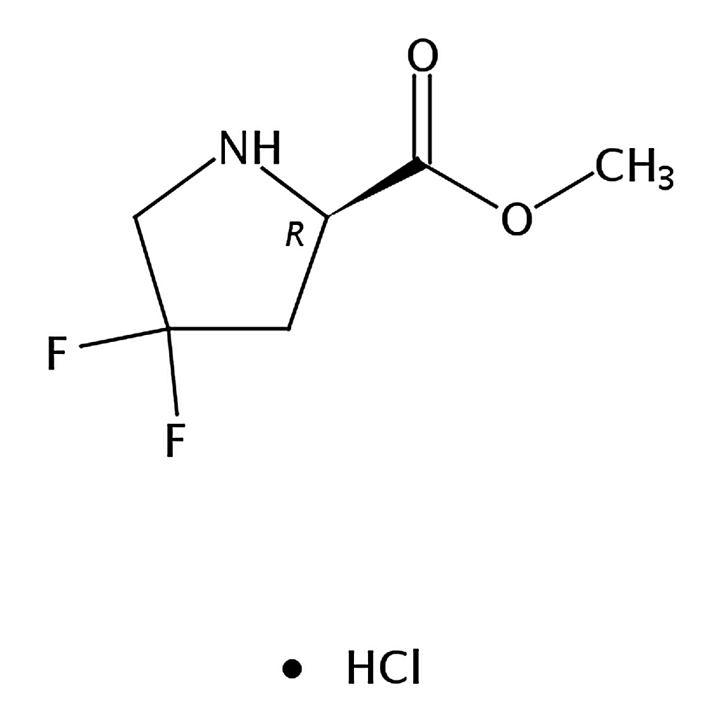 RHAWN (R)-Methyl 4,4-difluoropyrrolidine-2-carboxylate hydrochloride
