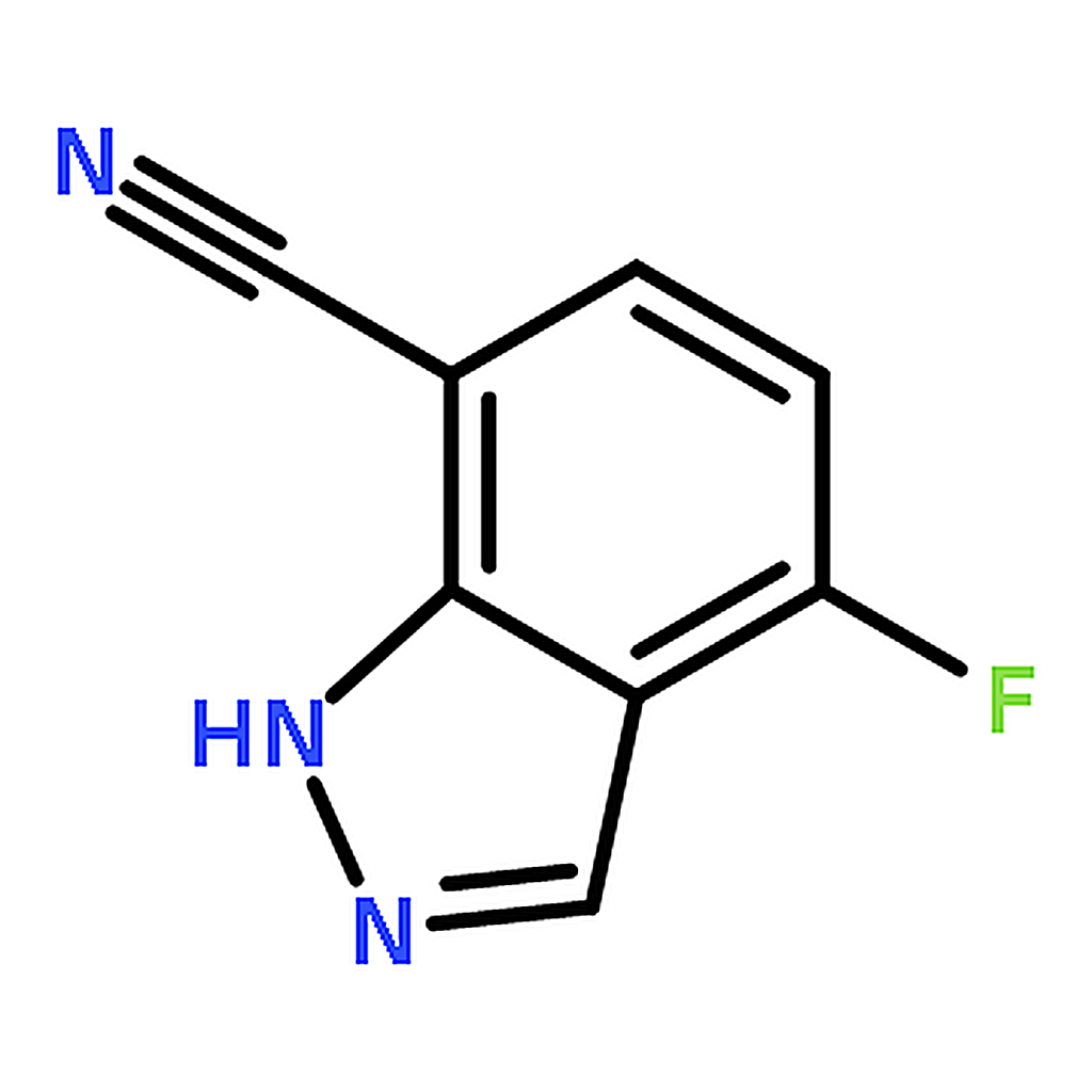 RHAWN 4-Fluoro-1H-indazole-7-carbonitrile