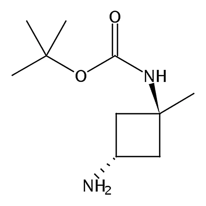 RHAWN trans-(3-Amino-1-methyl-cyclobutyl)carbamic acid tert-butyl este