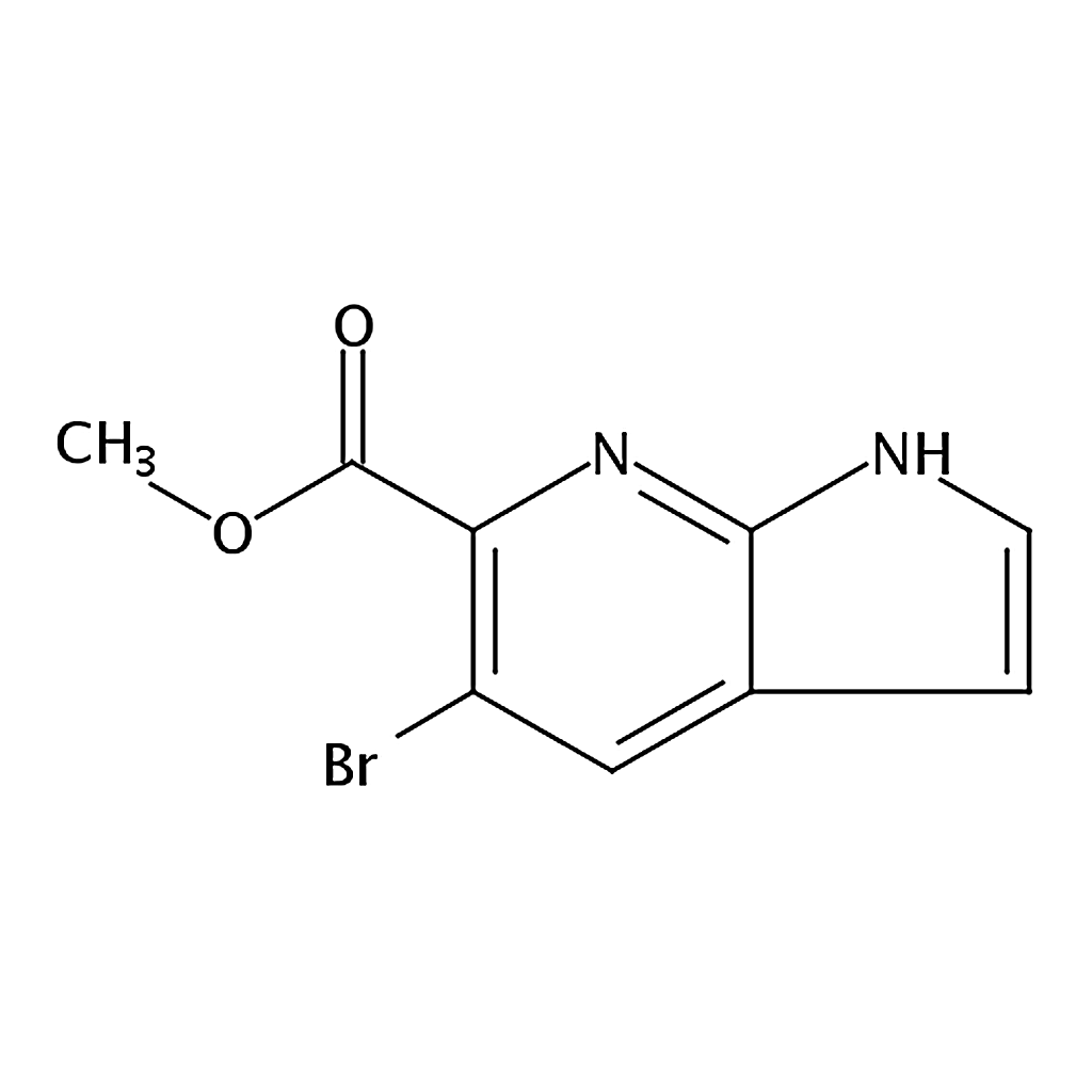 RHAWN Methyl 5-bromo-7-azaindole-6-carboxylate