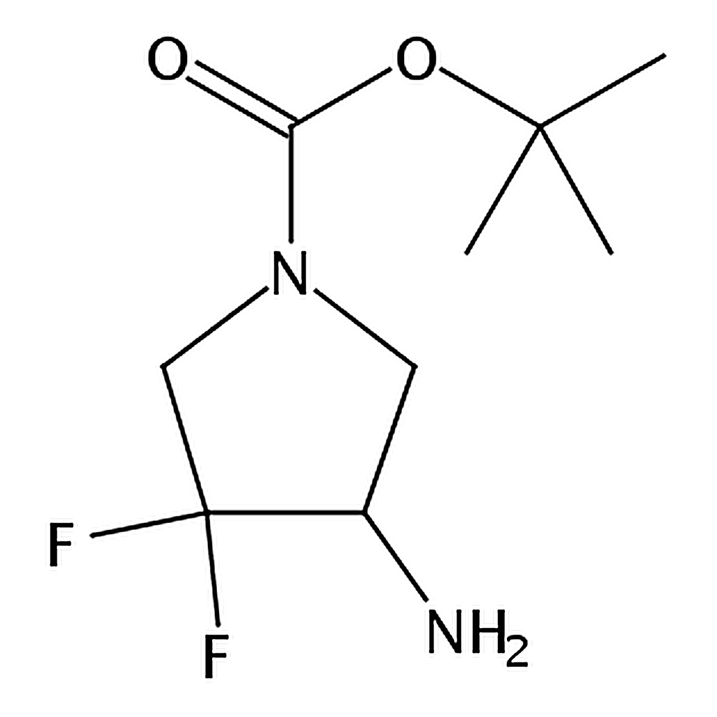 RHAWN tert-Butyl 4-amino-3,3-difluoropyrrolidine-1-carboxylate