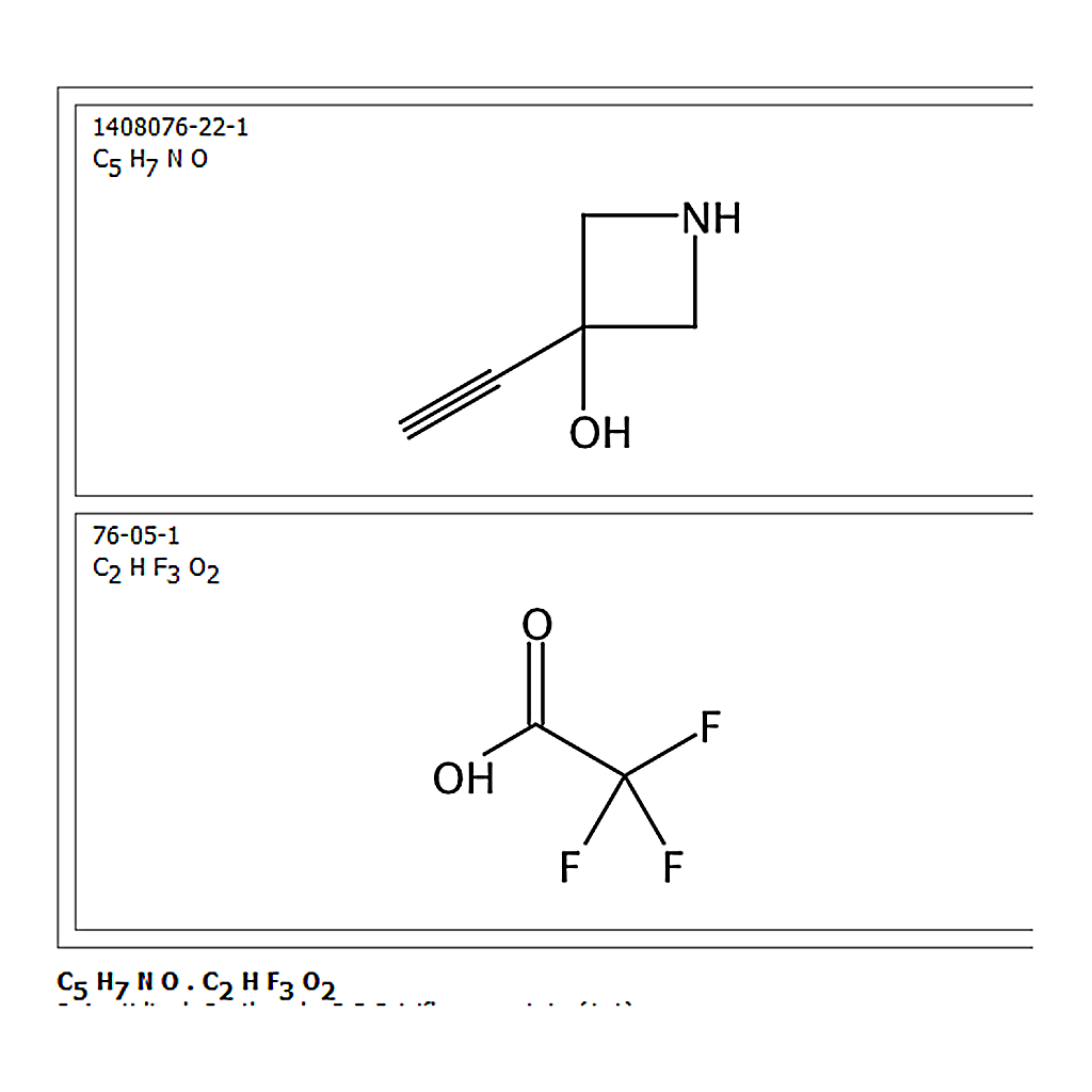RHAWN 3-ethynylazetidin-3-ol; trifluoroacetic acid