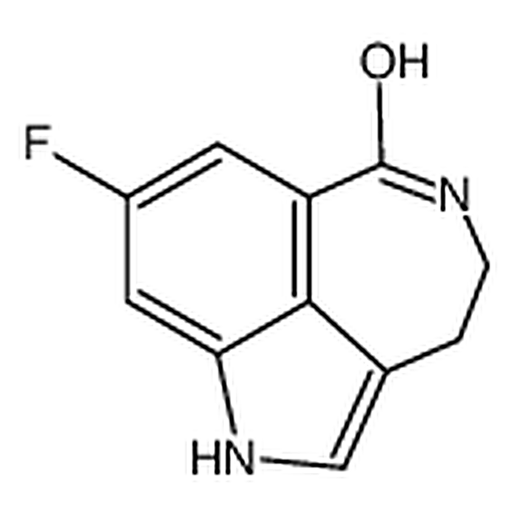 RHAWN 8-Fluoro-4,5-dihydro-1H-azepino[5,4,3-cd]indol-6(3H)-one