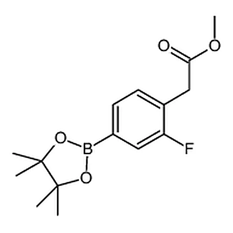 RHAWN Methyl 2-(2-fluoro-4-(4,4,5,5-tetramethyl-1,3,2-dioxaborolan-2-yl)phenyl)acetate