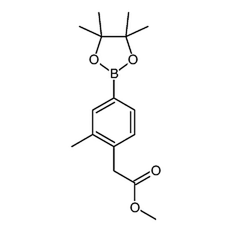 RHAWN Methyl 2-(2-methyl-4-(4,4,5,5-tetramethyl-1,3,2-dioxaborolan-2-yl)phenyl)acetate