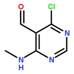 RHAWN 4-Chloro-6-(methylamino)pyrimidine-5-carbaldehyde