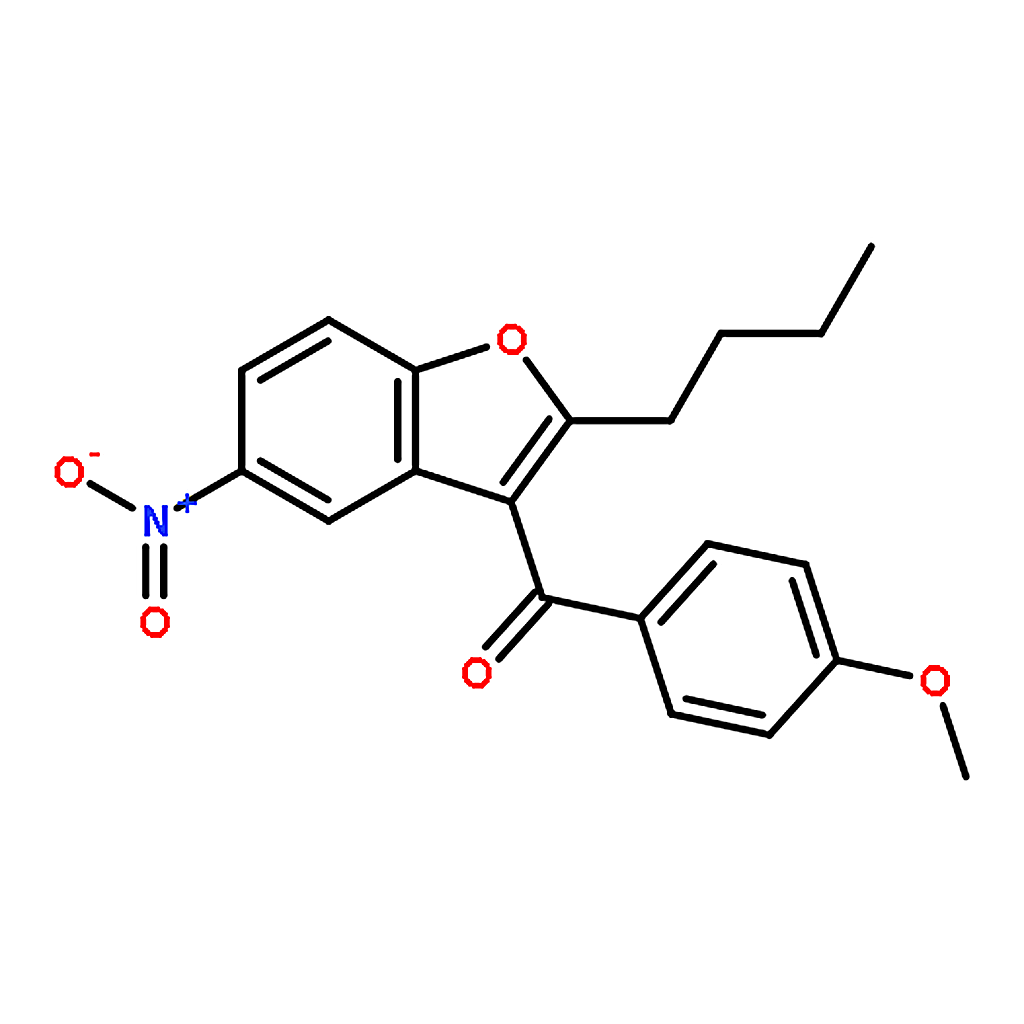 RHAWN (2-Butyl-5-nitrobenzofuran-3-yl)(4-methoxyphenyl)methanone