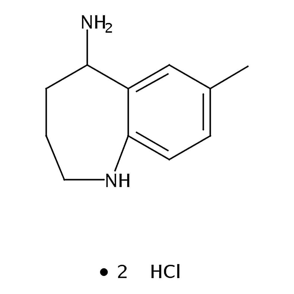 RHAWN 7-Methyl-2，3，4，5-tetrahydro-1H-benzo[b]azepin-5-amine dihydrochloride