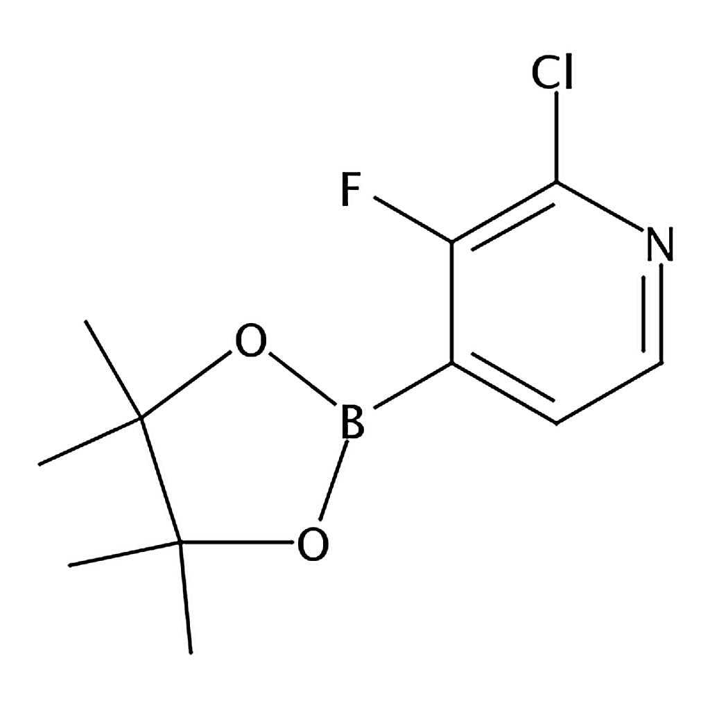 RHAWN 2-Chloro-3-fluoro-4-(4,4,5,5-tetramethyl-1,3,2-dioxaborolan-2-yl)pyridine
