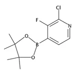 RHAWN 2-Chloro-3-fluoro-4-(4,4,5,5-tetramethyl-1,3,2-dioxaborolan-2-yl)pyridine
