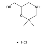 RHAWN (6,6-Dimethylmorpholin-2-yl)methanolhydrochloride
