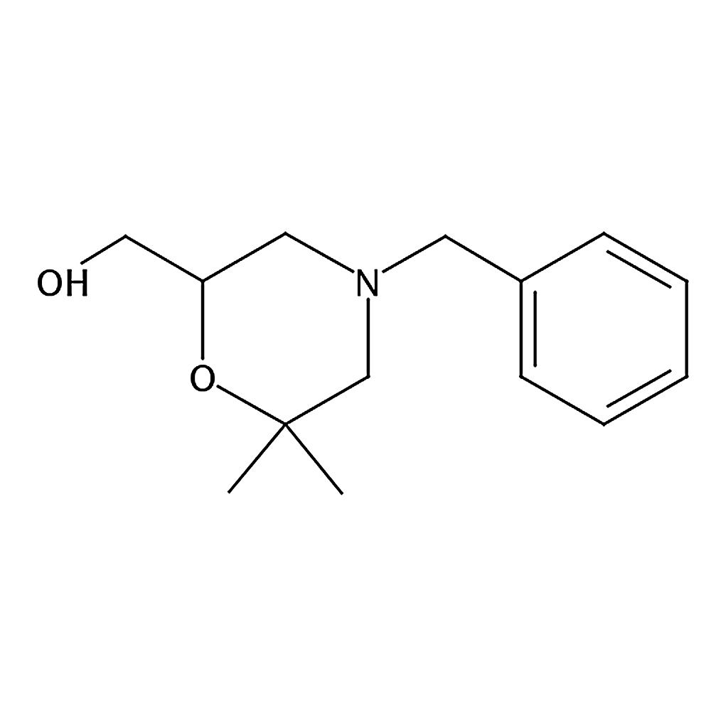 RHAWN (4-Benzyl-6,6-dimethylmorpholin-2-yl)methanol