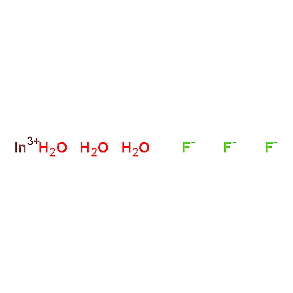 RHAWN Indium(III) fluoride trihydrate