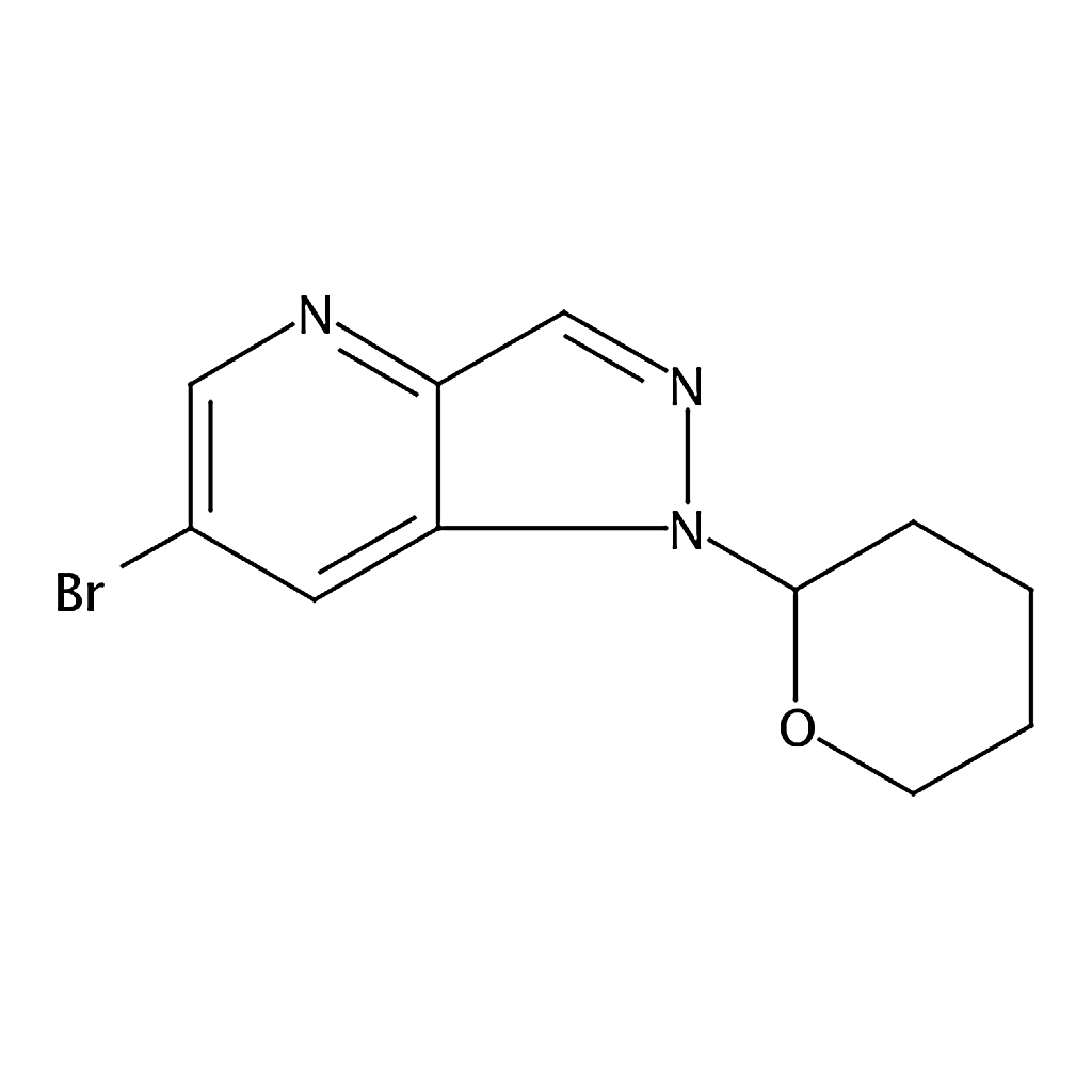 RHAWN 6-Bromo-1-(tetrahydro-2H-pyran-2-yl)-1H-pyrazolo[4,3-b]pyridine