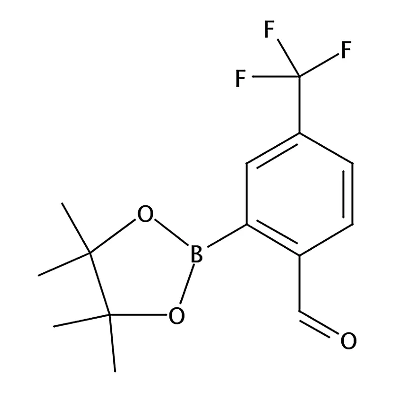 RHAWN 2-(4,4,5,5-Tetramethyl-1,3,2-dioxaborolan-2-yl)-4-(trifluoromethyl)benzaldehyde