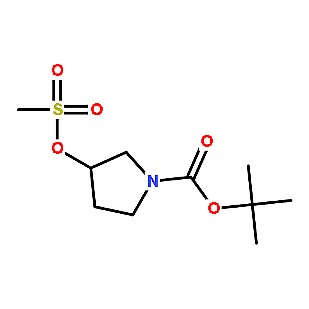 RHAWN tert-Butyl 3-((methylsulfonyl)oxy)pyrrolidine-1-carboxylate