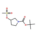 RHAWN tert-Butyl 3-((methylsulfonyl)oxy)pyrrolidine-1-carboxylate