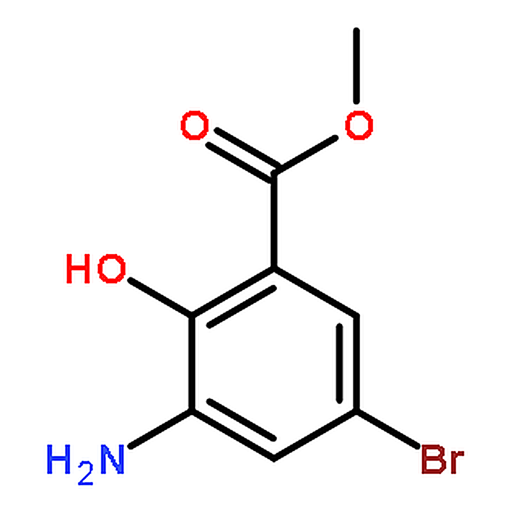 RHAWN Methyl 3-amino-5-bromo-2-hydroxybenzenecarboxylate