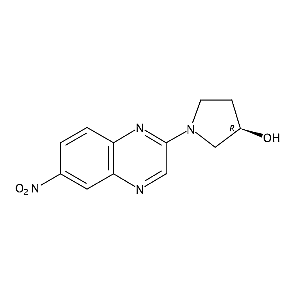 RHAWN (R)-1-(6-Nitroquinoxalin-2-yl)pyrrolidin-3-ol